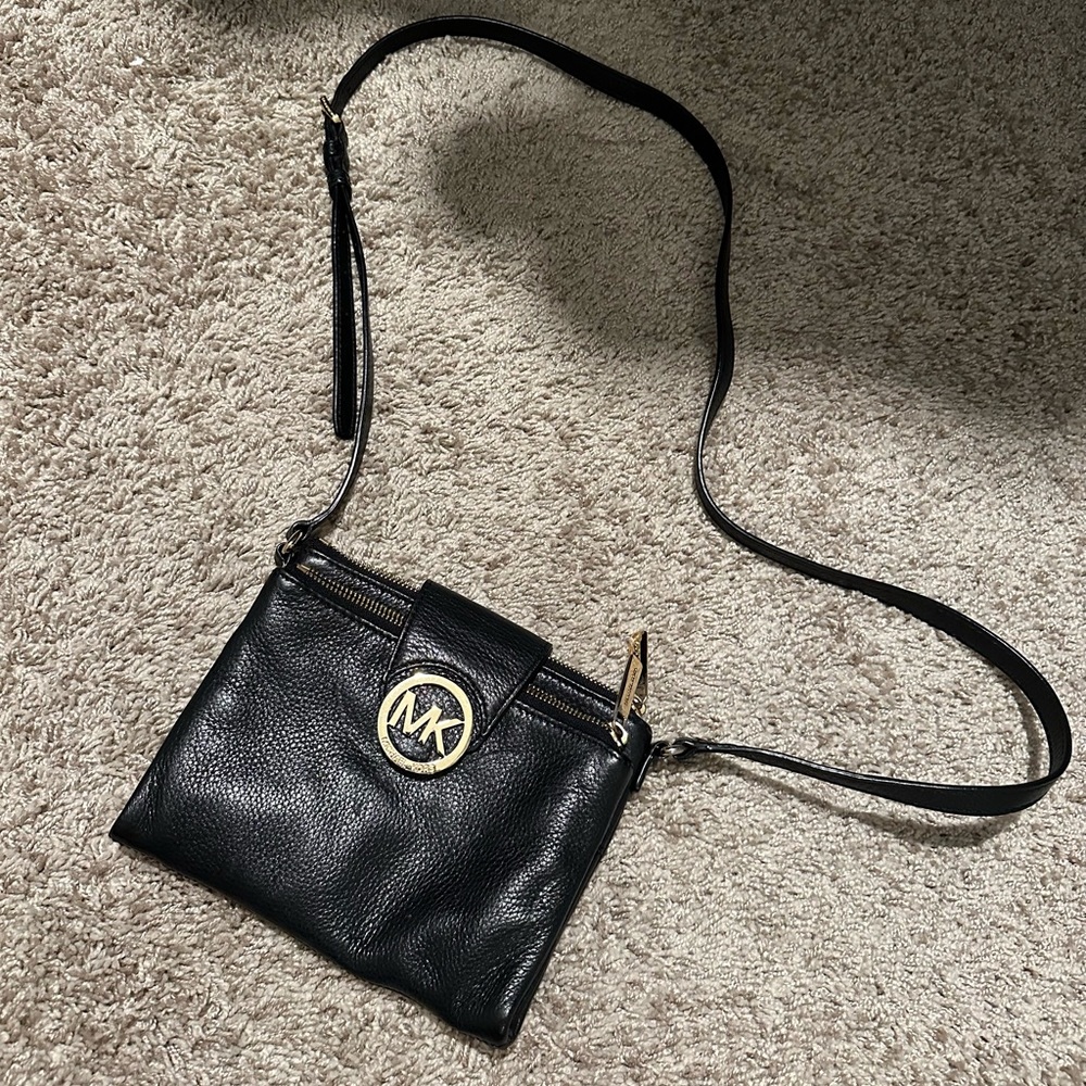 Michael Kors Black crossbody bag